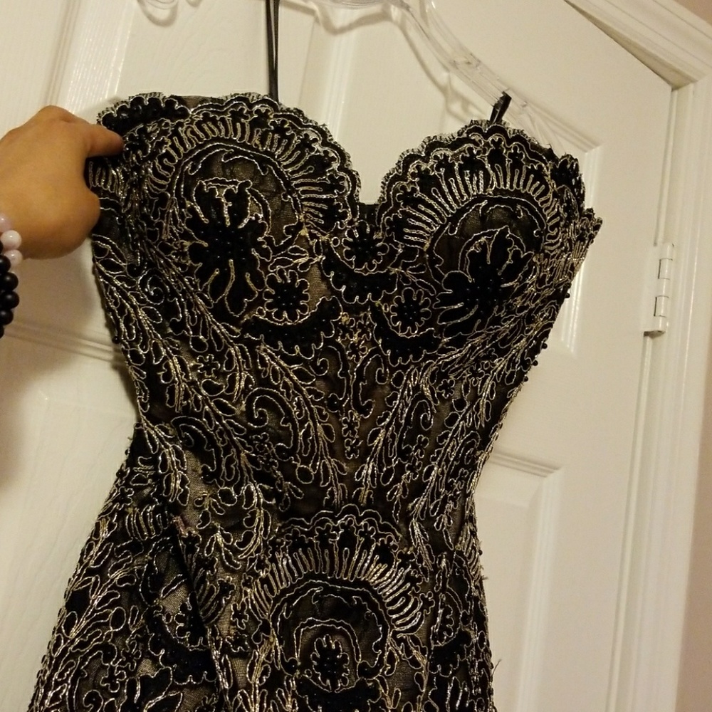 Beautiful floor length party gown